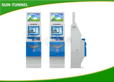 China Network Interface Self Service Ticket Machine At Train Stations Easy Install for sale