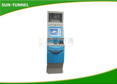 China Mobile Indoor Kiosk Self Service Ticket Machine 1280 X 1024 Resolution for sale