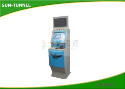 China Vertical National Rail Self Service Ticket Machine With RFID Card Reader for sale