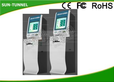 China Wireless Bill Payment Kiosks At Airports Motion Sensor Barcode Scanner Included for sale