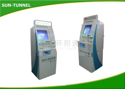 China High Brightness Outdoor Gift Card Kiosk , Rfid Card Dispenser Machine With Web Camera for sale