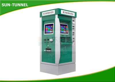 China Bus Station Cash Acceptor Payment Ticket Vending Machine With Touch Screen for sale