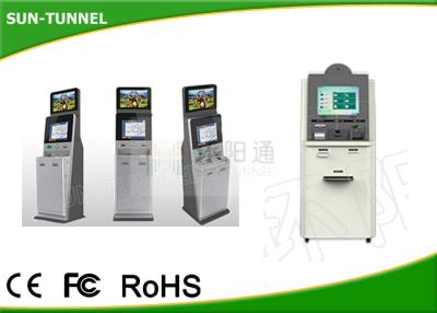 China Adverstising Information Hotel Lobby Kiosk With Credit Card Reader for sale