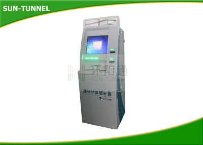 China 60MHZ Free Standing Self Service Terminal Kiosk Airport Check In / Check Out for sale