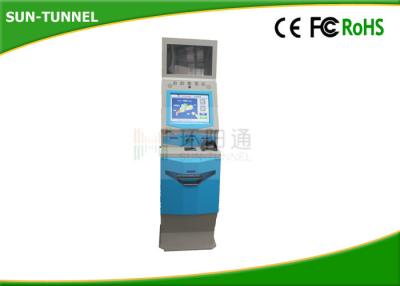 China Stainless Steel Interactive Information Kiosk Rental , Self Service Library Kiosk With Touch Screen for sale