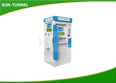 China Cash Dispenser 2 Screen ATM payment kiosk machine , self service touchscreen kiosk for sale