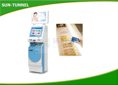 China Retail Industry Security Bill Payment Kiosk Self Service , Money Transfer Kiosk With Metal Pinpad for sale