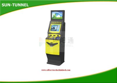 China Free Standing Currency Exchange Kiosk Self Service Bill Dispense Coins To Cash for sale