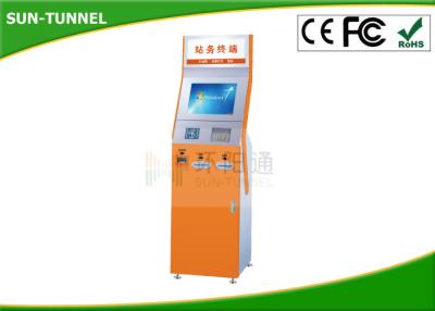 China Ticket Vending Gift Card Dispenser Payment Kiosk Bill Credit Card Moblie Nfc Cheque Pay Optional for sale