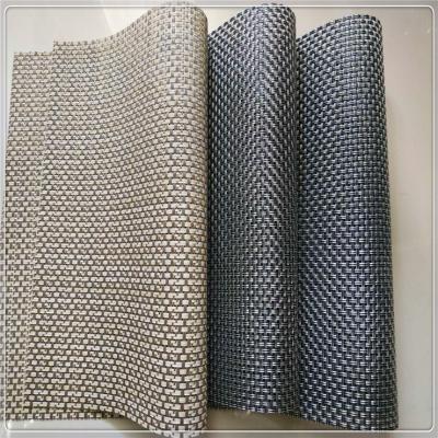 Κίνα Sustainable New Style PVC Woven Set Mat For Dining Table Mat For Restaurant προς πώληση