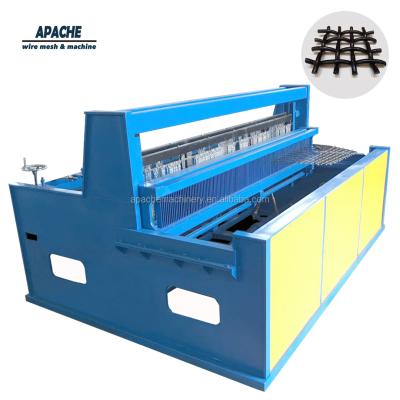 China Construction Semi-Automatic Hydraulic Crimped Screen Mesh Making Machine for sale