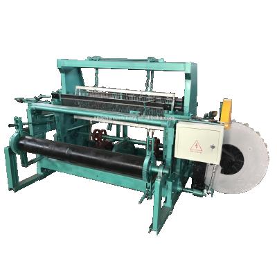 China Fully Automatic Barbecue Grill Crimped Wire Mesh Making Machine for sale