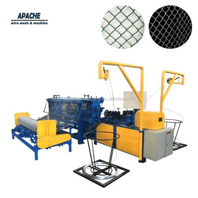 China Ground Safety Chain Link Cyclone Barrier Popular Like Stadium Barrier Double Wire Making Machine Full Fully Automatic for sale