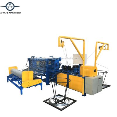 China Automatic Construcation Diamond Mesh Making Machine For Retaining Mesh Durable Steel Wire for sale