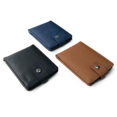 China Wholesale Leather Cross Lines PU RFID New Arrival Latch Card Wallet Coin Purse Men Short Wallets for sale