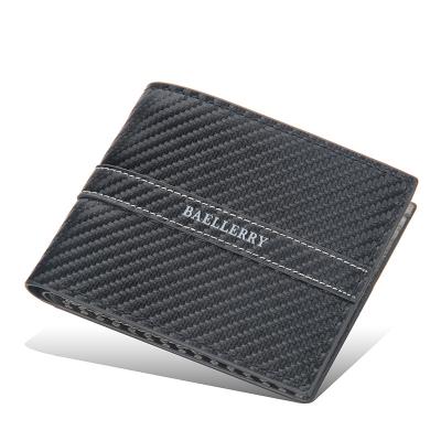 China NO BAELLERY D9137 Men Mini Wallet Short Clutch Wallet High Quality Card Holder Business Wallet for sale