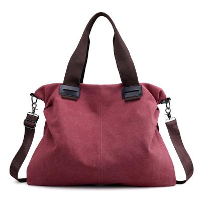 China 2019 Newest Fashion Custom Canvas Shoulder Bag Handbag For Women for sale