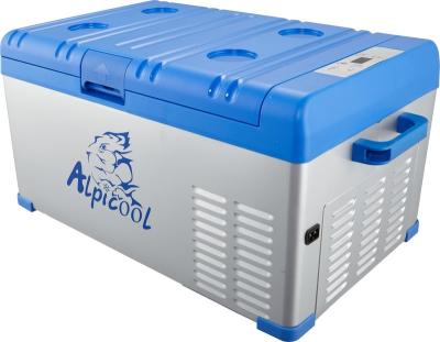 China 25L Alpicool A25 Factory Price Rain Proof Design Compressor Metal Case 12v Caravan Dual Use Car/Caravan Fridge For Car Home Dual Use for sale