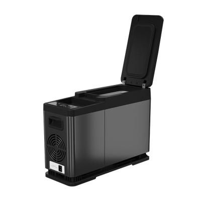 China Alpicool CF15 Cooler Luxury ABS Alpicool CF15 Center Armrest Box MPV Car Refrigerators 15L Capacity For Central Armrest Car Fridges for sale