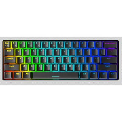 China Gt-Kt61 Havit Back Keyboard Lightweight Gaming Keyboard Gt-Kt61 Havit Colorful Led Ergonomic Plug And Play Mechanical Colorful Led Ergonomic USB Wired Gamer Gaming Mechanical Keyboard for sale