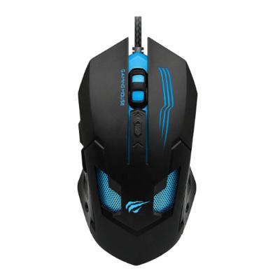 China Gt-Gams76 Havit Gaming OEM Ergonomic Mouse Wired Computer Gaming Optical RGB Glowing Mouse For PC Gamer for sale