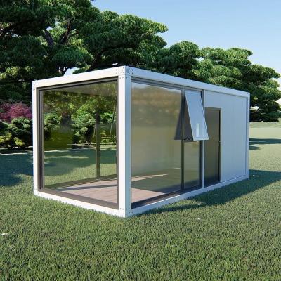 China Modern Quacent 40Ft Luxury Tiny Wooden Prefab House Contain Living Two Storey Container Prefab Self Build Cabins Apartment for sale