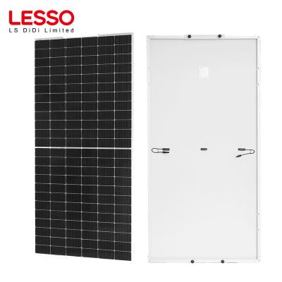 China Environmental Friendly Custom Size Solar Panel 550w 500w 450w Solar Panel Grid Connection 15 Years Warranty 182mmx182mm for sale