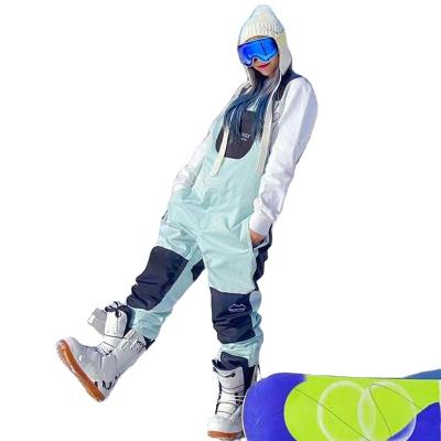 China Best Snowboarding Bib Comfortably Anti-UV Warm Pants Snow Pants Black Jacket Friday Bib Ski Pants Ladies 2021snowboarding for sale