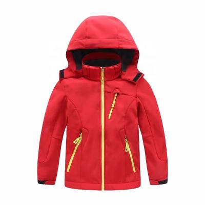 China Kids Anti-Wrinkle Children's Outerwear Waterproof Sporty Warm Girls Baby Boy Blue Custom Made Hiviz Jackets Softshell Trekking Coat Kids Outfits for sale