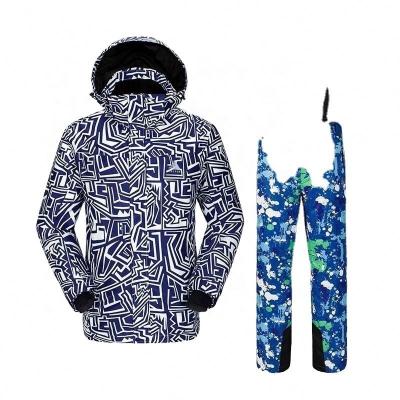 China High Quality Anti-UV Men's Ski Clothing Men Snowing Suits for sale