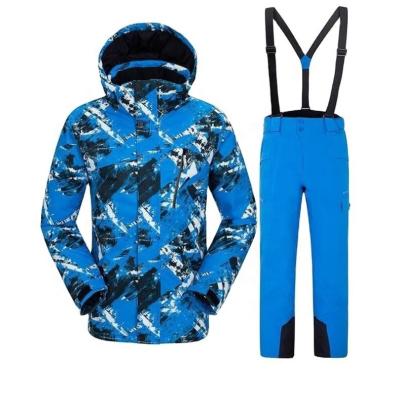 China Ski Wear Anti-UV Men Women Plus Size Ski Apparel Snowboarding Suit for sale