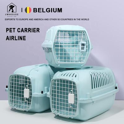 China Durable JWPETS Two-Door Top-Load Hard-sided Pet Travel Carrier PET Fashion Dog Kennel, Various Sizes for sale