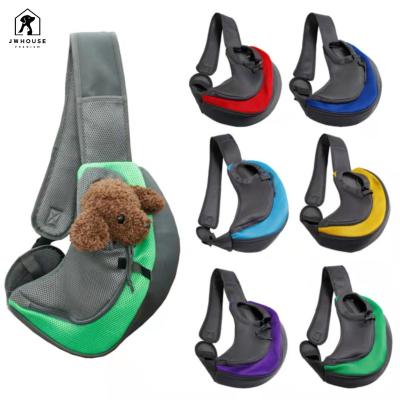 China Sustainable pet backpack pet go out single shoulder bag can be carried across the back in a variety of ways s/l outdoor travel bag for sale