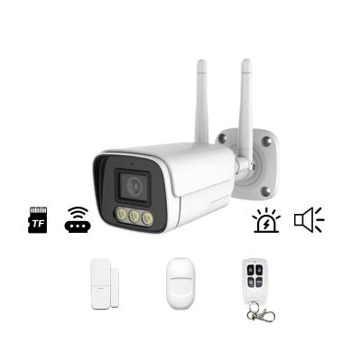 China Tuya Remote Control Anti Burglar And Cctv Camera With Alarm Human Tracking for sale