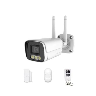 China Built-in Siren Human Audio Alarm Detection Siren China Wireless IP Camera for sale