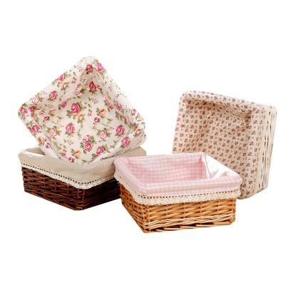 China None Who Sell High Quality Wholesale Crafts Hands - Woven Basket Picnic Storage Basket for sale