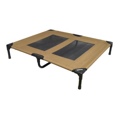 China Good Quality Metal Frame Dog Bed 22mm Steel Tube Adjustable Folding High Pet Bed for sale