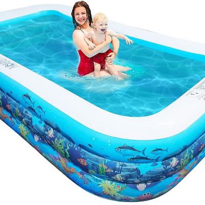 China Inflatablefloatable Portable Pool Swimmingglitter Swimming Pool Inflatable Floatssonny Swimming Ring R001 for sale