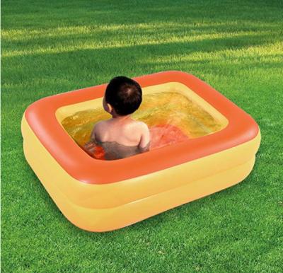 China inflatable pool for kids intex mini swimming pool and accessories water park float mat 002 for sale