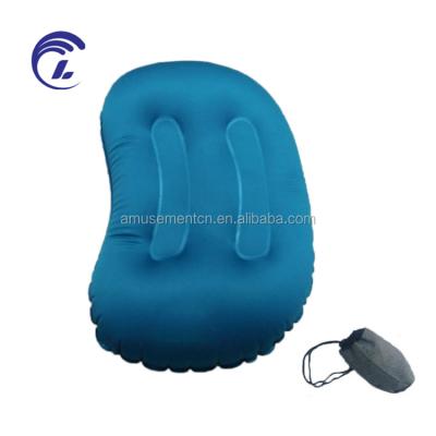 China High Quality Lightweight Inflatable Pillow Air Filled Travel Neck Inflatable Camping Pillow for sale