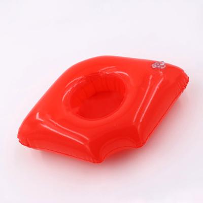 China Lovely Viable Red Inflatable Lips Cup Holder Inflatable Drink Floats Cup Holder For Swimming Pool for sale