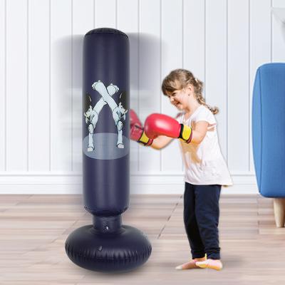 China Hot Selling PVC Amazone Summer Outdoor Sport Game Kids Inflatable Adult Toys Inflatable Boxing Column for sale