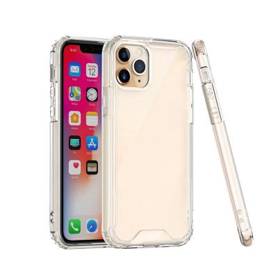 China Hot Sale Shockproof Tpu PC 2 In 1 Clear Phone Case With Packing For Iphone 13 12 11 pro plus Max Xr Xs 7/8 6s for sale