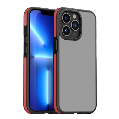 China 2022 New Design Shockproof Skin Friendly Feeling Phone Cover Soft PC Back Case Full TPU Protective Cell Phone Case For iPhone 13 Pro Max for sale