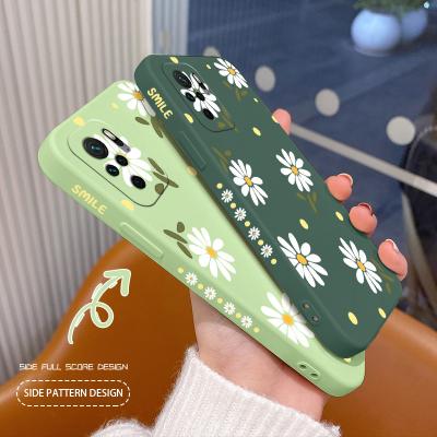 China Shockproof Daisy Note 11 Silicone Case For Xiaomi Redmi 12 10S 9 10 Redmi 10 9 pro Ultra Thin Soft 9A 9T K40 K30 K50 Phone Cover Case for sale