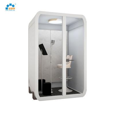 China Model Design Office Telephone Booth DIY Room Movable Soundproof Voice Booth for sale