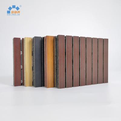 China Contemporary Wood Groove Acoustic Panel for sale