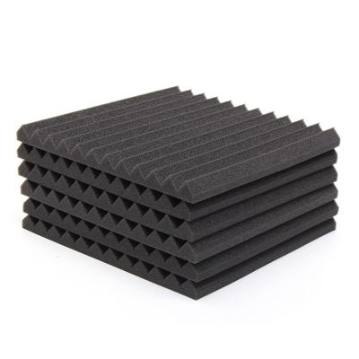 China Contemporary Wedge Soundproofing Acoustic Foam Panels 500*500*50mm for sale