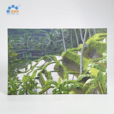 China Modern Decorative Wall Printed Fabric Acoustic Panel for sale