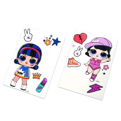 China Glow in the Dark Luminous Ink Printing Die Cut Self Adhesive Paper Sticker Covers Glow in the Dark Cartoon Stickers for Kids Gift Reward for sale